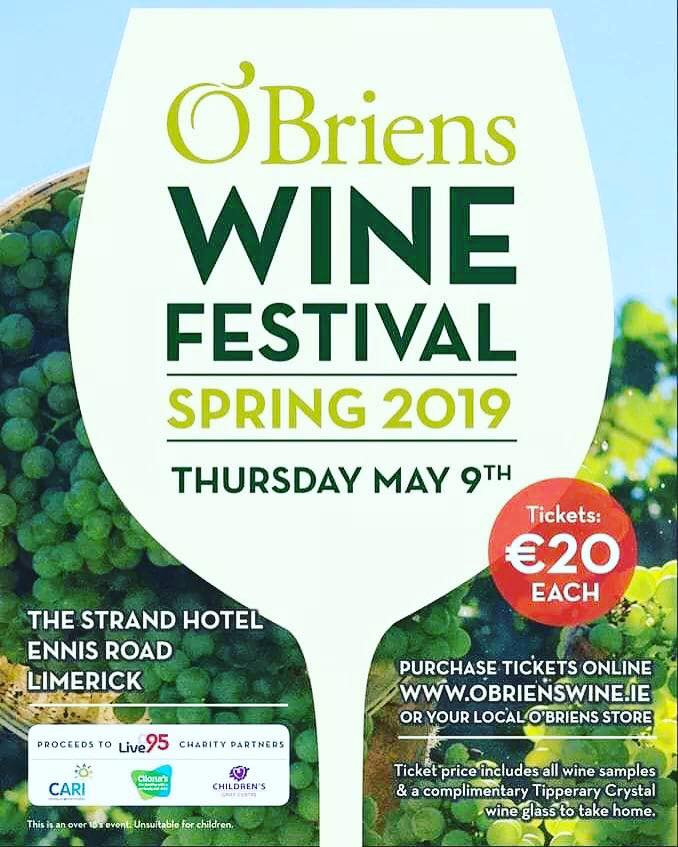 O'Brien Wine Festival Limerick Children's Grief Centre