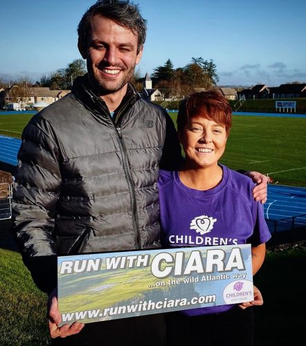 Ciara McCullough with Thomas Barr