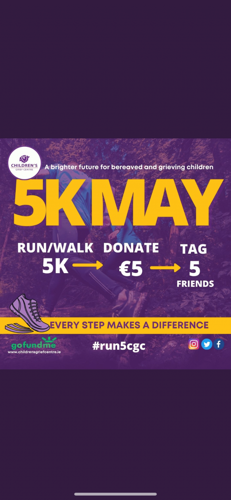 May 2021 5K May Children's Grief Centre